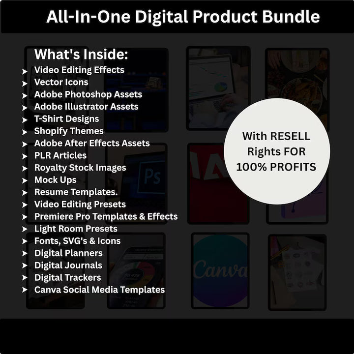 85M+ PLR & MRR Digital Bundle | Master Resell Rights for Passive Income