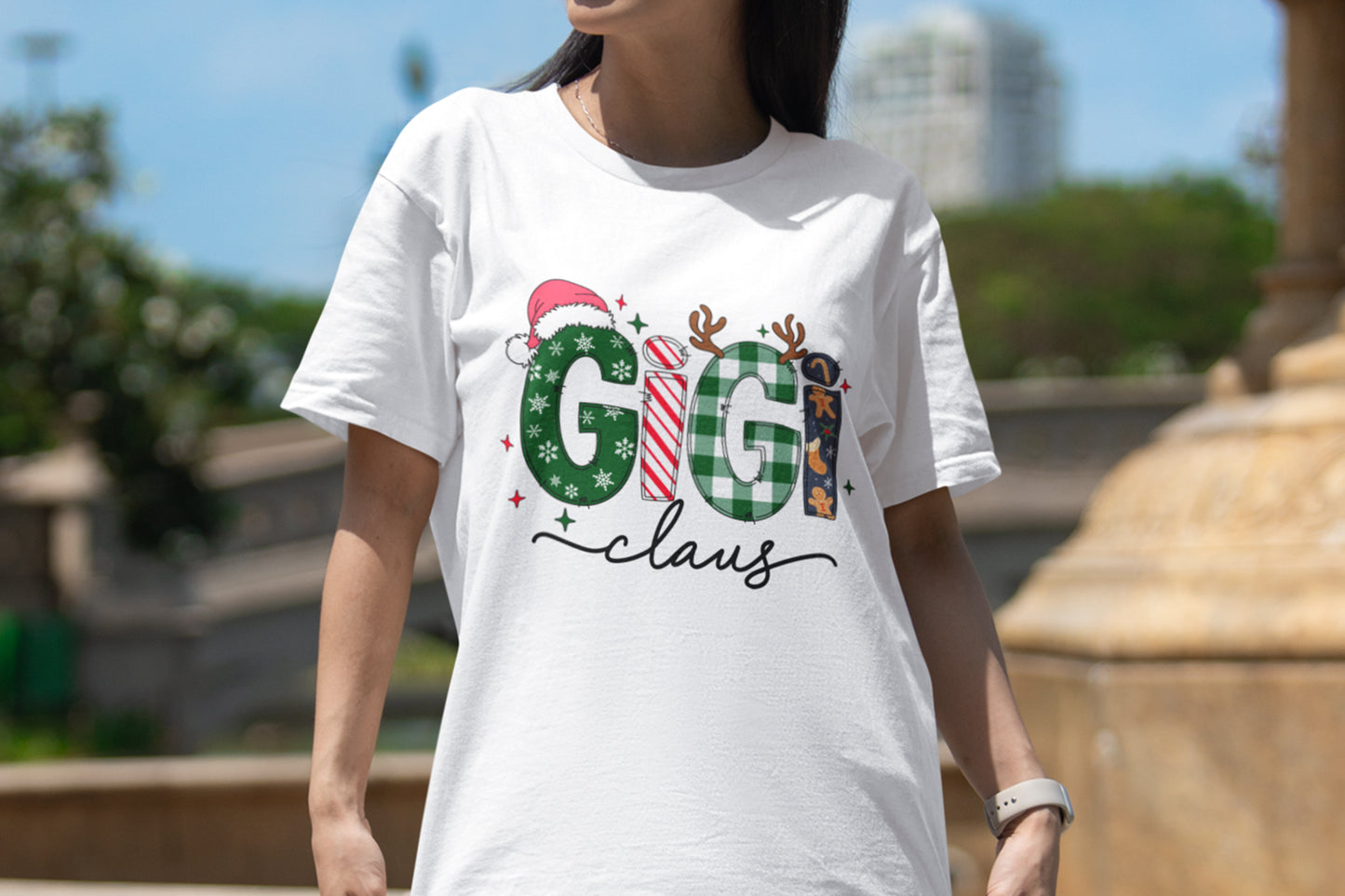 Gigi Claus Christmas Design — SVG PNG Digital Download