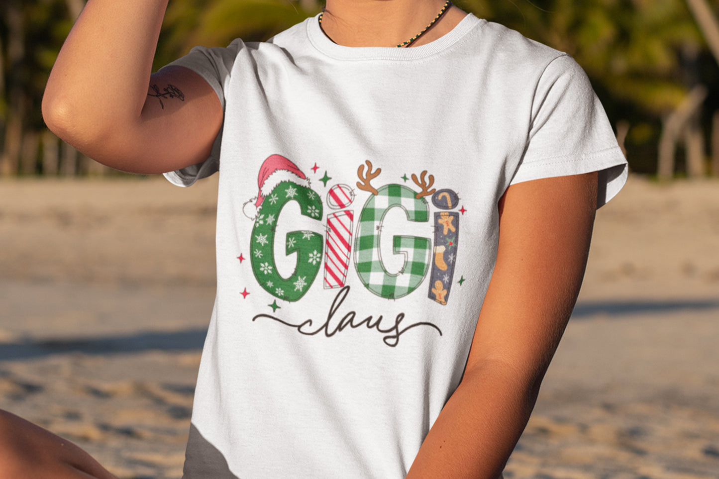 Gigi Claus Christmas Design — SVG PNG Digital Download