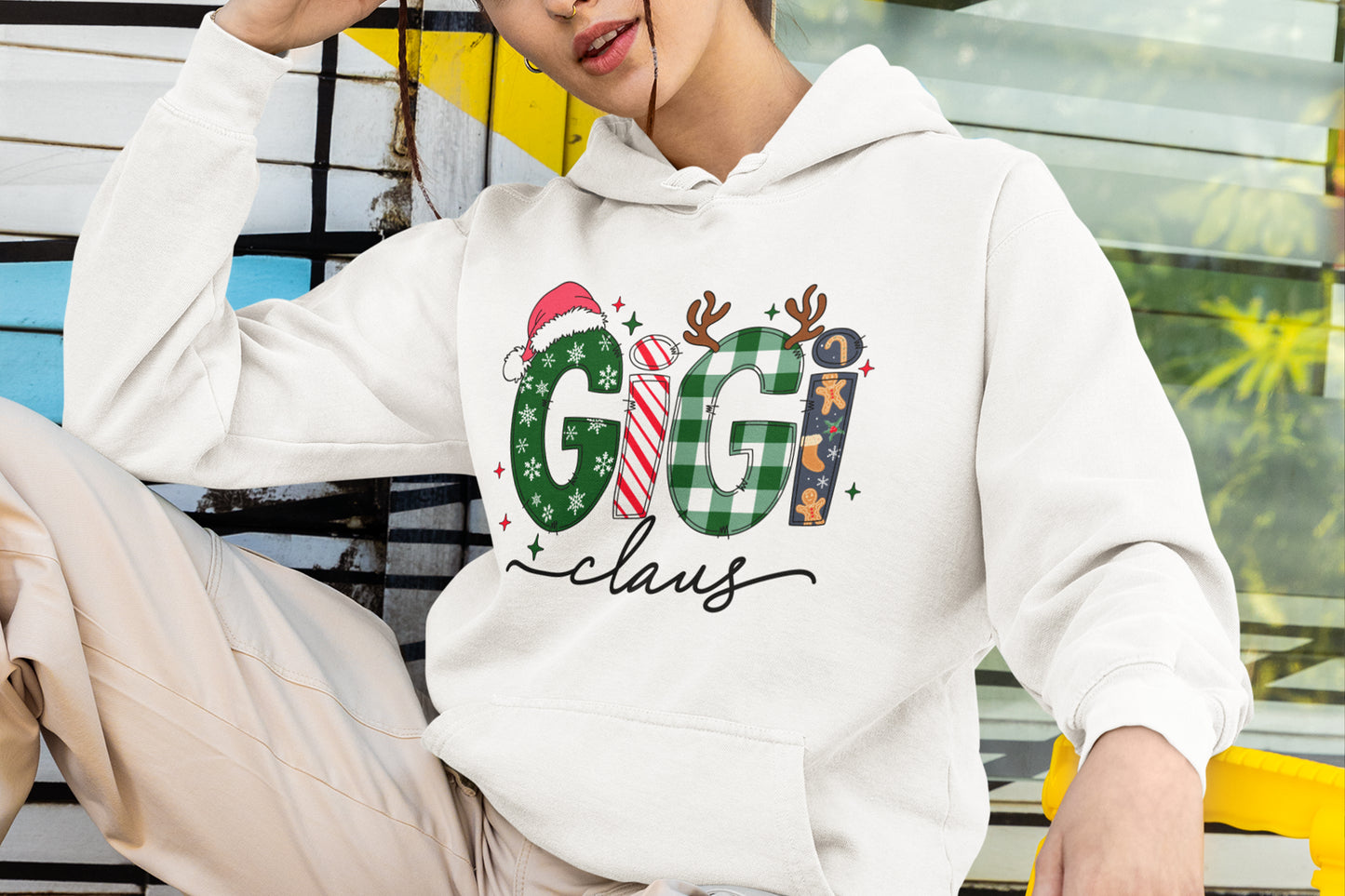 Gigi Claus Christmas Design — SVG PNG Digital Download